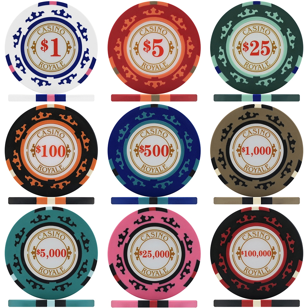 Poker Chips Casino Royale